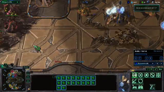 Starcraft II: Inmortal Adun and Advanced Stalker - 1 vs 3 смотреть онлайн