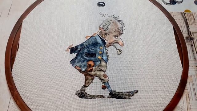 продвижение процесса neocraft nimue cross stitch авторская схема вышивки от shemkina Марина Схемкин смотреть онлайн