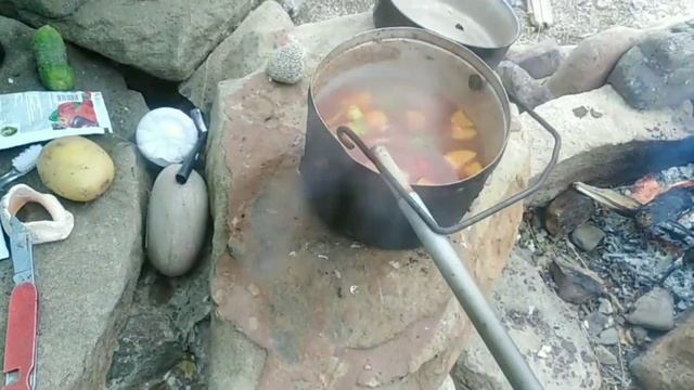 в ожидании   готовлю суп  меганом лето