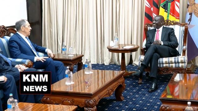 President Ruto hosts Russian Foreign Minister Sergey Lavrov at State House, Nairobi смотреть онлайн