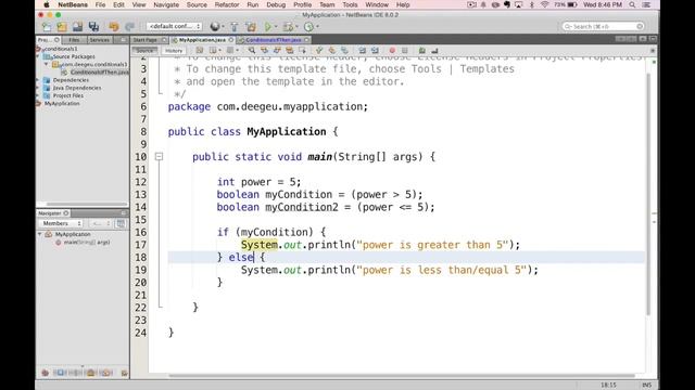 The Java If Else tutorial - 017 смотреть онлайн
