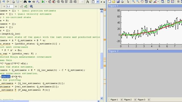 Tutorial: Kalman Filter with MATLAB example part3 смотреть онлайн