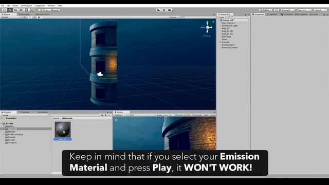 Unity 2017 Tutorial - Enable Emission at Runtime смотреть онлайн