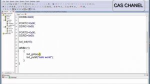 Урок 3. По микроконтроллерам(AVR) (от КАС) - подключение ЖК дисплея HD44780 + atmega8