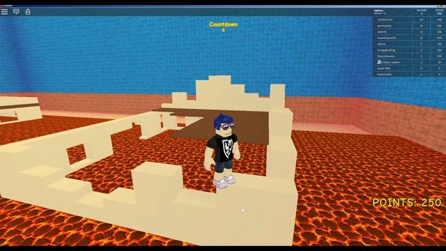 Играем в Роблокс. ПОЛ ЭТО ЛАВА 2 . Roblox. THE FLOOR IS LAVA 2 . смотреть онлайн