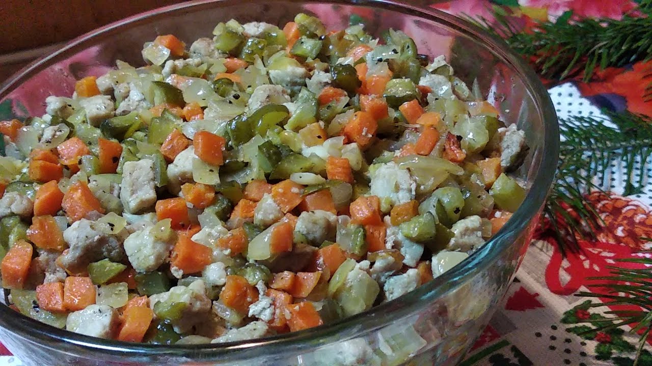 ШАХТЁРСКИЙ САЛАТ. МИРОВОЙ ЗАКУСОН для НОВОГОДНЕГО СТОЛА..mp4 смотреть онлайн