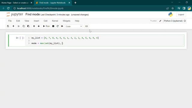 How to Find Most Frequent Element in a List in One Line in Python (Find Mode) смотреть онлайн