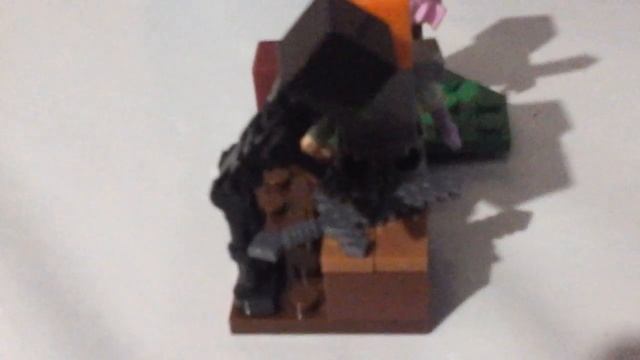 Алекс и стив сражаются с монстрами лего майнкрафт анимация