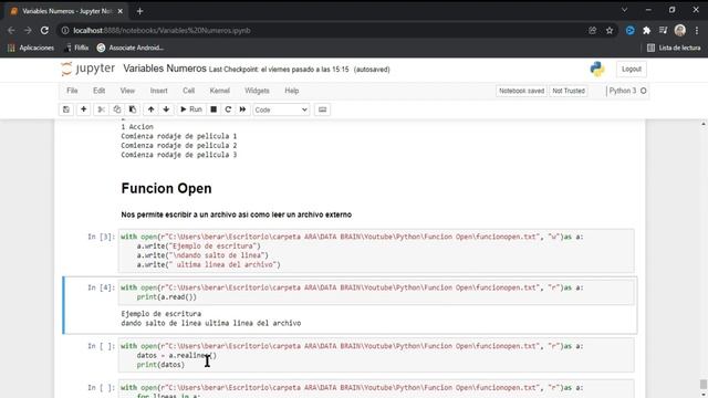 Funcion Open en python - Archivos Externos Python - Curso Python 2022 смотреть онлайн