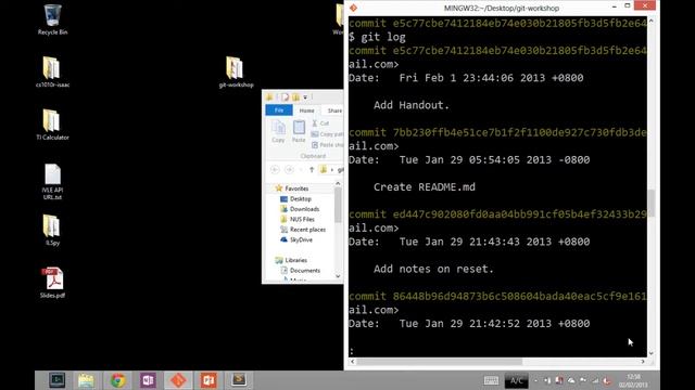 Hackerschool AY 12/13 S 2: Git for Beginners (4/4) смотреть онлайн