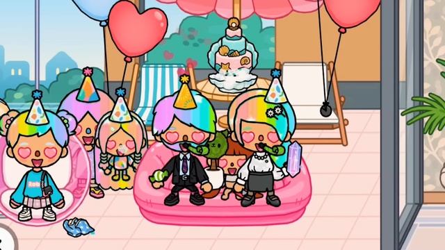 Меня Удочерила Семья с Радужными Волосами ? Бедных Радужных Детей Удочерил Миллионер смотреть онлайн