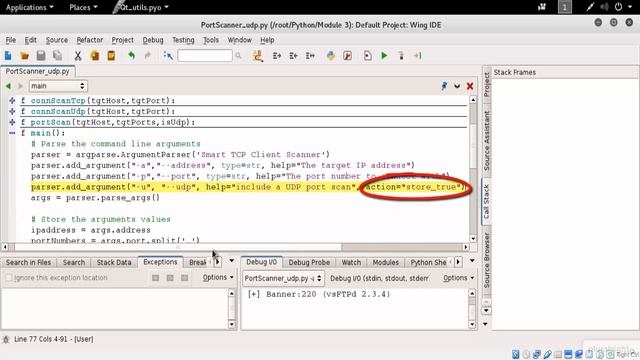 Writing a UDP Client in Python смотреть онлайн