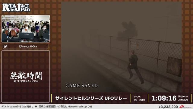 サイレントヒルシリーズ UFOリレー - RTA in Japan Winter 2022 смотреть онлайн