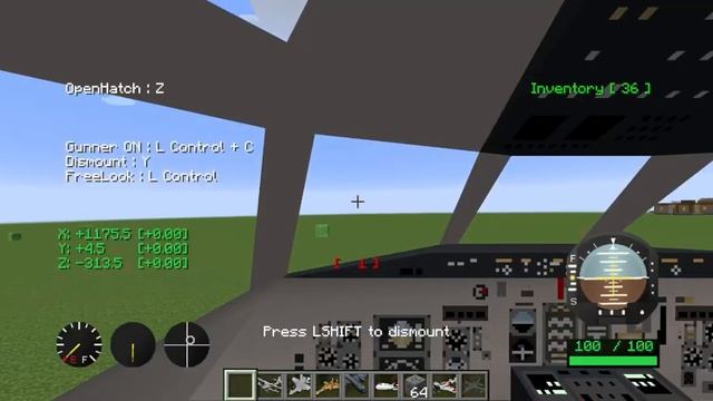 MCheli mod (1.7.10) tanks, planes helicopters смотреть онлайн