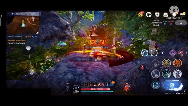 Black Desert Mobile : Node War Revenant vs Kopitiam, when 2 farmer guild meet in same node. смотреть онлайн