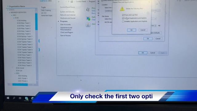 Clearing the JAVA cache смотреть онлайн