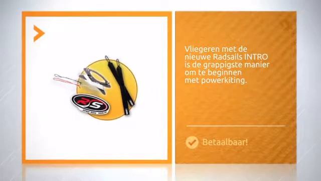 Radsails Intro 1.4 - 145x60cm - Vlieger-gigant.nl смотреть онлайн