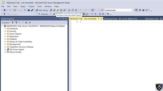 14- SQL Server Objects tour مكونات السيكول سيرفر смотреть онлайн