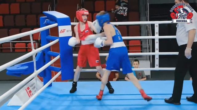 Первенство Москвы по боксу среди юношей 13 14 лет  Москва  День 1 18 пара