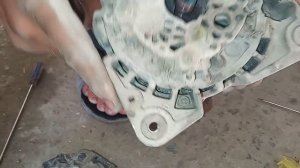 Lada largus generator yechish va remont peredelka(ремонт генератор лада ларгус )