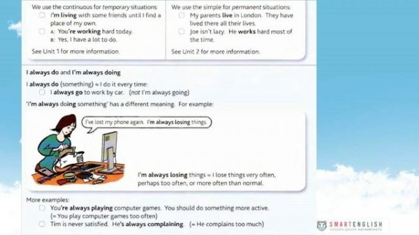 Подготовка к IELTS 8.0 Урок 1 Базовая грамматика, основные времена