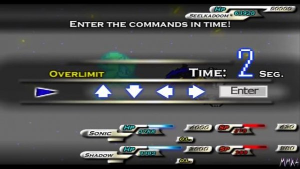 Sonic RPG Eps 8 - Failing Action Command (Team Overdrive)