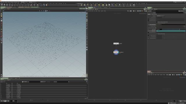 9. Using expression to randomize scatter node. смотреть онлайн