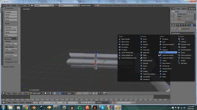 Blender Tutorial # 1: Sc-fi pistol(intermediate) смотреть онлайн