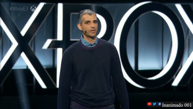 E3 2017 Microsoft Press Conference - Kareem Choudhry - Xbox One X смотреть онлайн