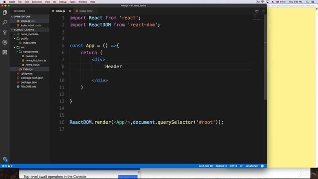 Exporting modules in Reactjs 2020 смотреть онлайн