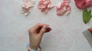 Пион из фоамирана МК/ Простой способ