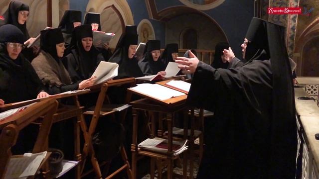 Хор в кадре: «Аще и во гроб», «Еже прежде солнца» (Пасхальное Богослужебное пение) смотреть онлайн
