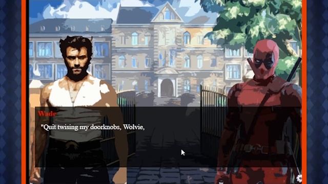 Deadpool Dating Simulator - LOGAN VS WADE - Vuile Casuals смотреть онлайн