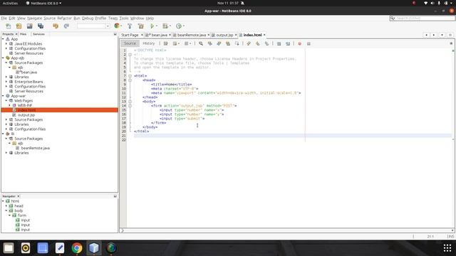 SIMPLE EJB APPLICATION | WEB CLIENT смотреть онлайн