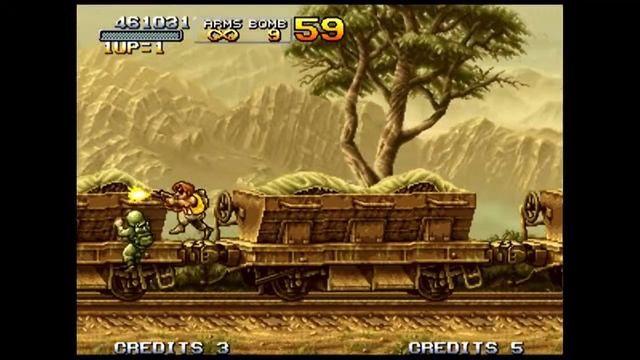 Neo Geo Mini | Metal Slug 2 | Gameplay смотреть онлайн