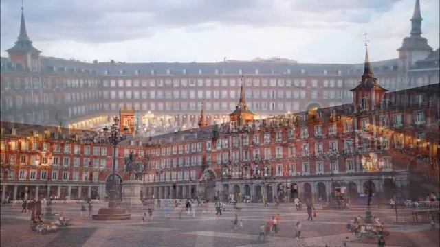 Places to see in ( Madrid - Spain ) Plaza Mayor смотреть онлайн