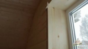 ОТДЕЛКА КАРКАСНОГО ДОМА. ОТДЕЛКА ОКНА