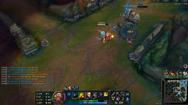 WHEN A 6 MILLION MASTERY POINT GANGPLANK CATCHES FIRE IN RANKED! - League of Legends смотреть онлайн