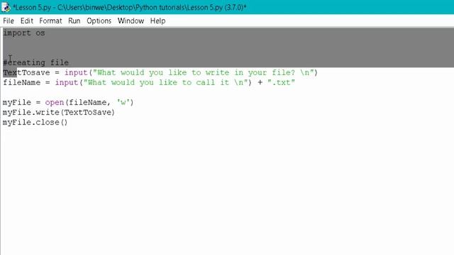 How to Python: #5 - Handling Text Files смотреть онлайн
