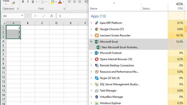 Excel 2016 high cpu usage bug смотреть онлайн