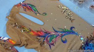 Реставрация купальника для художественной гимнастики.