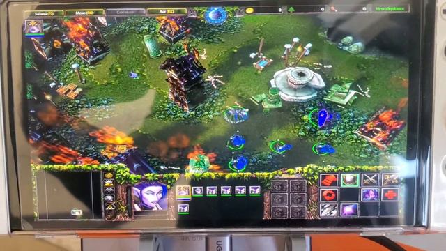 Warcraft 3: Frozen Throne on Nintendo Switch Linux game test смотреть онлайн