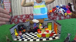 Лего Пиццерия FNAF/LEGO САМОДЕЛКА 5 Ночей с Фредди/Five Nights at Fraddy's lego moc Pizza Plex