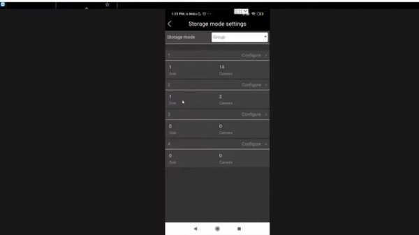 Provision-ISR CAM2 APP -  Advanced Settings