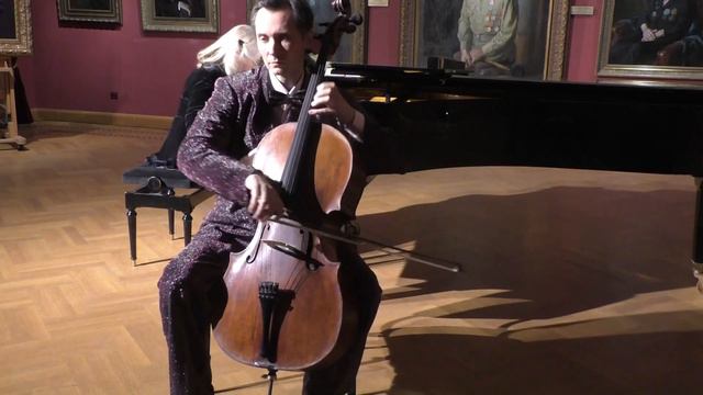 Eugene Prokoshin (cello) & Olga Novikova (piano) play Rakhmaninov Sonata Andante (3 Movement). смотреть онлайн