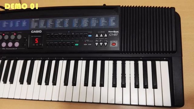 CASIO CT-657 (1989) смотреть онлайн
