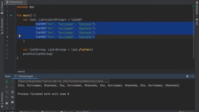 Belajar Kotlin Collection - 14 Flattening смотреть онлайн