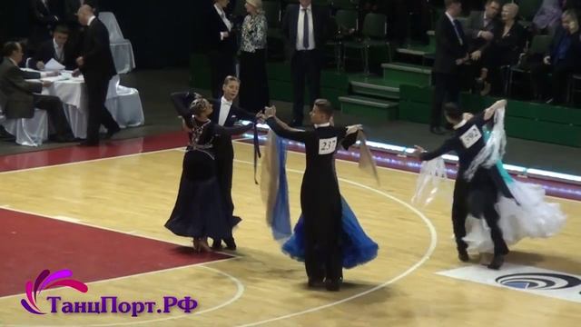 Одиноков Артем - Биктагирова Дарья, 1-2 финала, Медленный вальс смотреть онлайн