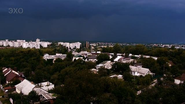 Житомир. Ночь. Гроза (4К Ultra HD - Видео) смотреть онлайн