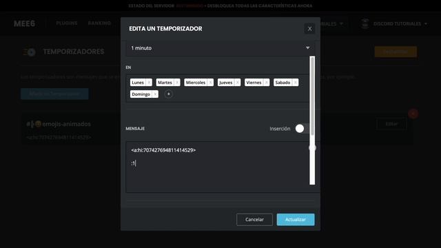 Mensajes Embed, Emojis, Roles, Canales смотреть онлайн